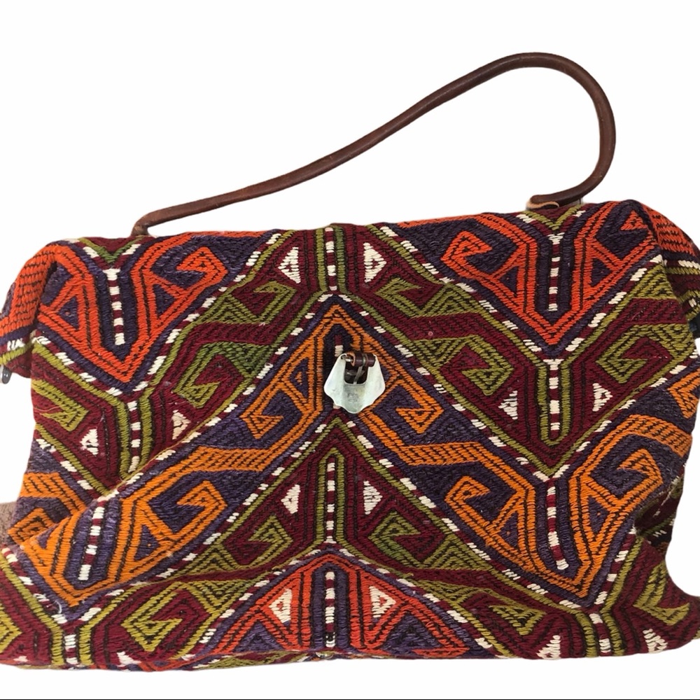 The Elephant Walk Bag Sterling Buckle — Fab